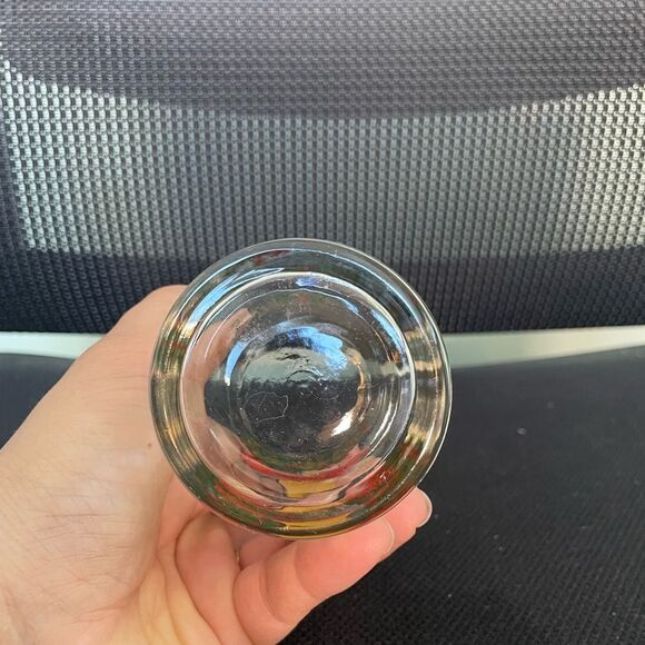 Vintage Anchor Hocking 12th Day of Christmas 5th Day Golden Ring Drinking Glass - Picture 3 of 4